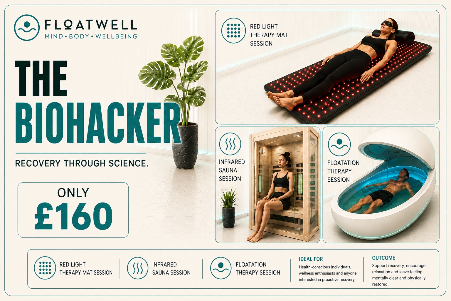 The Biohacker Recovery System at Floatwell Cambridge