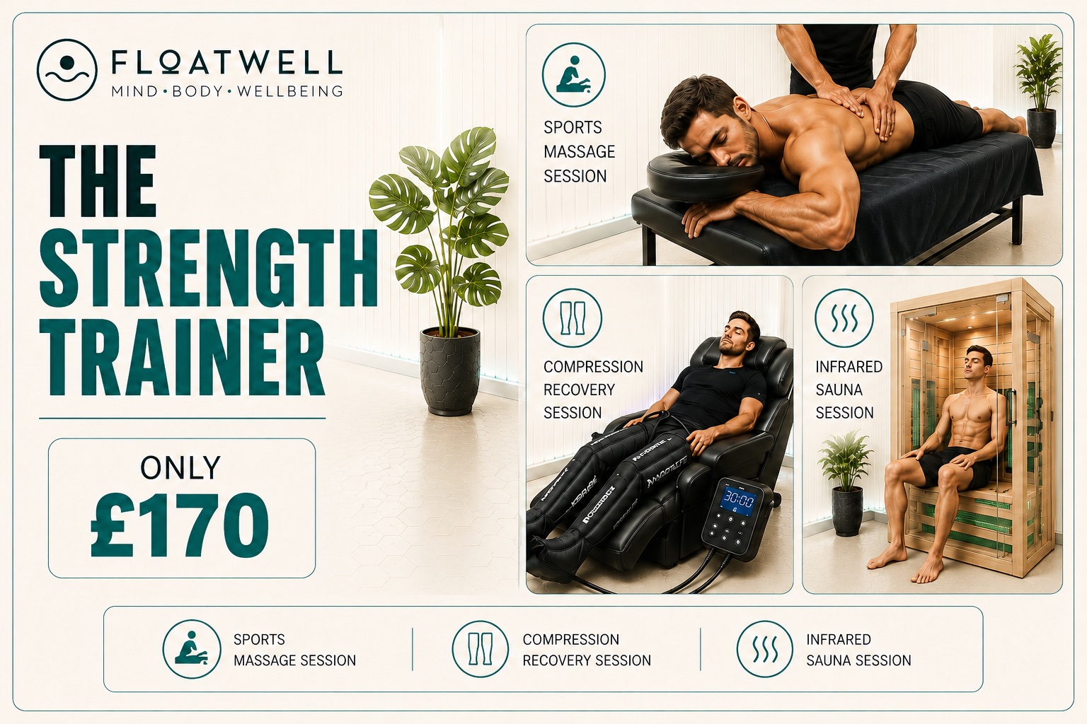 The Strength Athlete Recovery System at Floatwell Cambridge